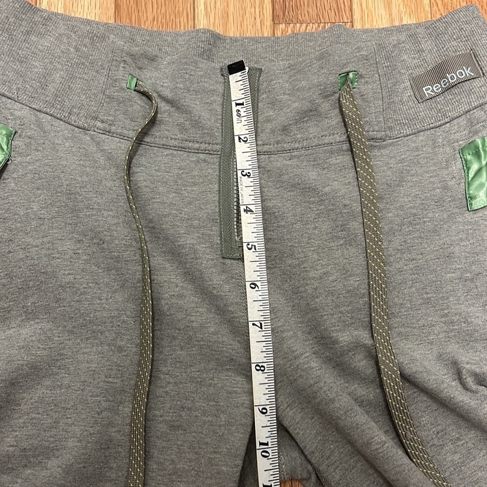 Reebok Sage Wide Leg Satin Striped Front‎ Zip Sweats - Picture 7 of 7